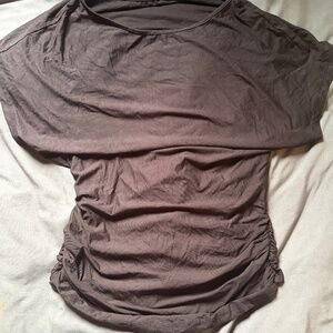 Elegant Top With Scrunch Waist